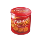 Biskitop Single Round Tin Orange